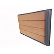 MCCOVER - kit extension complet pour clôture composite 1,50 ML x 1,80 H Brun rouge, H.180 cm, L.150 cm - vignette