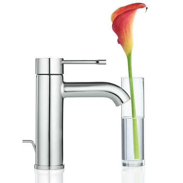 GROHE - Mitigeur lavabo ESSENCE GROHE 23589001 - taille S - bec bas - chrome - large