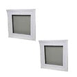 MARMOX - Duo de niches à carreler étanche U-Tile DUONICHE30/30 - Format intérieur 30x30cm - Profondeur 9cm - vignette