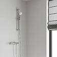 GROHE - Ensemble TEMPESTA 100 GROHE 27598001 - douchette 2 jets + barre 62 cm + flexible 175 cm - Chrome - vignette