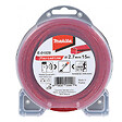 MAKITA - Fil de coupe hélicoïdal MAKITA E-01828 pour débroussailleuse Ø2,7mm 15m - vignette
