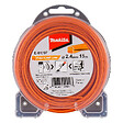 MAKITA - Fil de coupe hélicoïdal MAKITA E-01797 pour débroussailleuse Ø2,4mm 15m - vignette