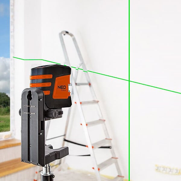 NEO TOOLS - Laser en croix NEO TOOLS 75-107 20m avec étuis et support magnétique - large