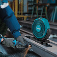 MAKITA - Ventilateur MAKITA CF100DZ hybride 3 vitesses - 10,8V/12V CXT Li-Ion (vendu sans batterie) - vignette