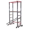 ESCALUX - Echafaudage ESCALUX V18072 "Stratus 140" aluminium roulant H 3M60 - vignette