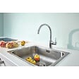 GROHE - Mitigeur d'évier START FLOW GROHE 31555001 -  monocommande - col de cygne - chrome - vignette