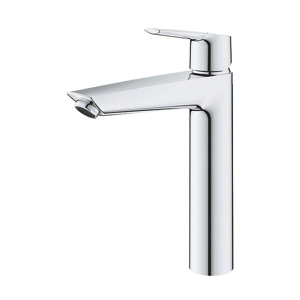GROHE - Mitigeur évier START GROHE 24165003 FastFixation - bec haut - taille XL - chrome - large