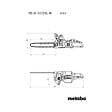 METABO - Tronçonneuse sans fil METABO MS 36-18 LTX BL 40 - 18V - 40cm (vendu sans batterie) - vignette