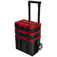 EINHELL - Kit de mallettes charge max. 120kg EINHELL E-Case Tower - 3 mallettes avec leurs accessoires - vignette