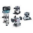 MAKITA - Affleureuse MAKITA DRT50RTJX3 18V (2x5Ah) Ø 8mm avec kit d'accessoires - vignette