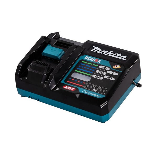 MAKITA - Perforateur-burineur SDS-PLUS 40V max Li-Ion - 28 mm XGT avec kit d'aspiration MAKITA HR007GM202 2 x 4,0Ah + chargeur en coffret - large
