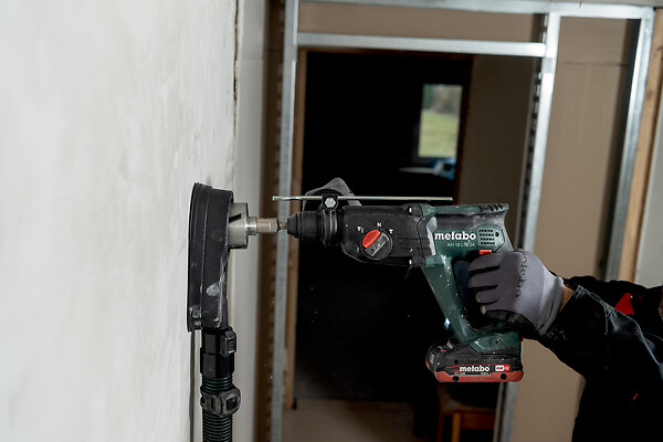 METABO - Marteau perfo burineur 18 V  METABO - KH 18 LTX 24 - SDS Plus 60171284 coffret MetaBOX (vendu sans batterie) - large