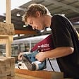 MAKITA - Ponceuse à bande MAKITA 9403J 1200W (100 x 610 mm) - vignette