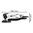 BOSCH - Ponceuse excentrique  BOSCH GET 75-150 Professional 750W Ø 150mm - vignette