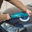 MAKITA - Ponceuse-polisseuse MAKITA PO6000C 150mm 900W - vignette
