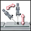 EINHELL - Scie sur table sans fil 36V Ø210mm EINHELL TE-TS 36/210 Li-Solo Power X-Change - Machine nue - vignette