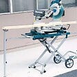MAKITA - Chariot Établi MAKITA DEAWST05 avec servantes et roues - vignette