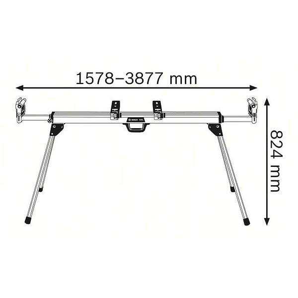 BOSCH - Table de travail BOSCH 0601B24000 - GTA 3800 Professional - large