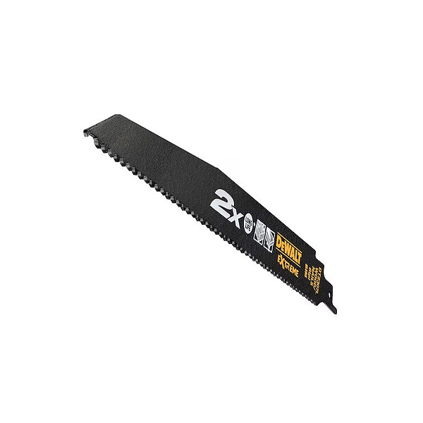 DEWALT - Coffret de 6 lames pour scie sabre DEWALT DT2440L-QZ 100 à 228mm - large