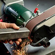 METABO - Touret combiné ponceuse à bande METABO BS 200 PLUS - vignette