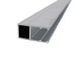 MCCOVER - Profil bordure monobloc (en U) - toiture polycarbonate Aluminium, ep.10 mm, L.4 m - vignette