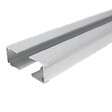 MCCOVER - Profil d'obturation couverture polycarbonate L 98 cm ( x 2 pièces) Aluminium, ep.10 mm, L.98 cm - vignette