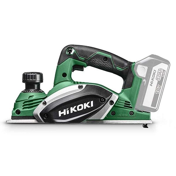 HIKOKI - Rabot sans fil HIKOKI P18DSLW2Z + Hitcase 82mm 18V (vendu sans batterie) - large