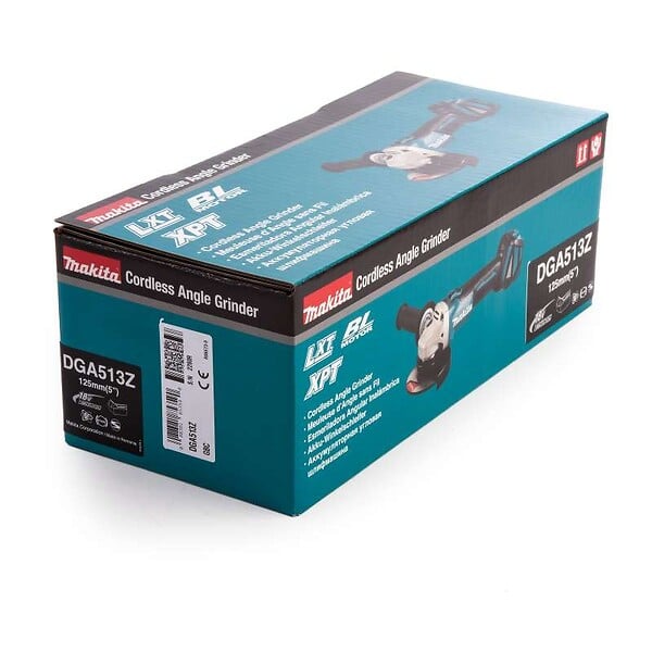 MAKITA - Meuleuse MAKITA DGA513Z - Ø 125mm - 18V Li-Ion (vendu sans batterie) - large