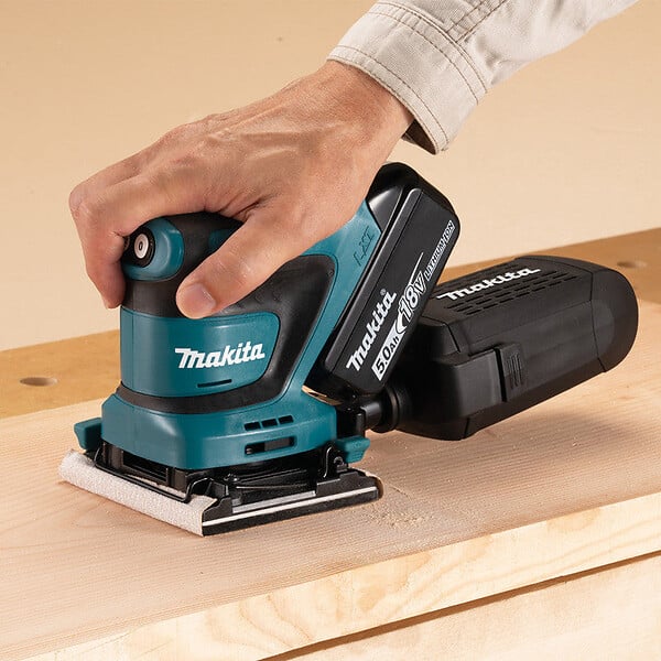 MAKITA - Ponceuse vibrante MAKITA DBO480Z 112 x 102 mm 18V (machine seule) - large