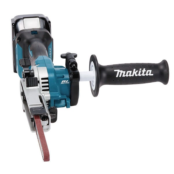 MAKITA - Ponceuse à bande MAKITA DBS180RTJ 18V Li-ion 5 Ah 9 x 533 MM - large