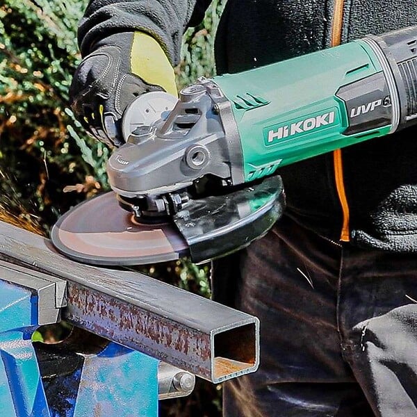 HITACHI - Meuleuse d'angle HIKOKI G23UDY2WKZ Ø 230mm 2600W - large