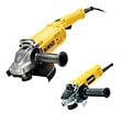 DEWALT - 2 meuleuses Ø125mm (900W) et Ø230mm (2200W) DEWALT DWE492DUO2-QS - vignette