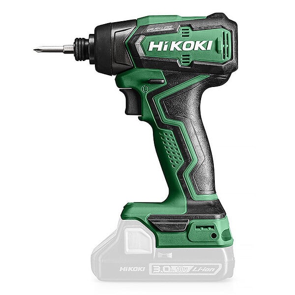 HIKOKI - Visseuse à chocs sans fil HIKOKI WH18DDW2Z 18V 140 Nm 1/4" en coffret (vendu sans batterie) - large