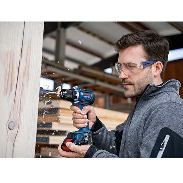 BOSCH - Perceuse - Visseuse sans fil BOSCH GSR 18V-90 C Professionnal 06019K6002 en L-BOXX (vendu sans batterie) - large