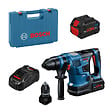 BOSCH - Perforateur sans-fil Bi turbo BOSCH 0611914003 - GBH 18V34 CF Pro SDS Plus + 2 batteries 5,5Ah + chargeur - vignette