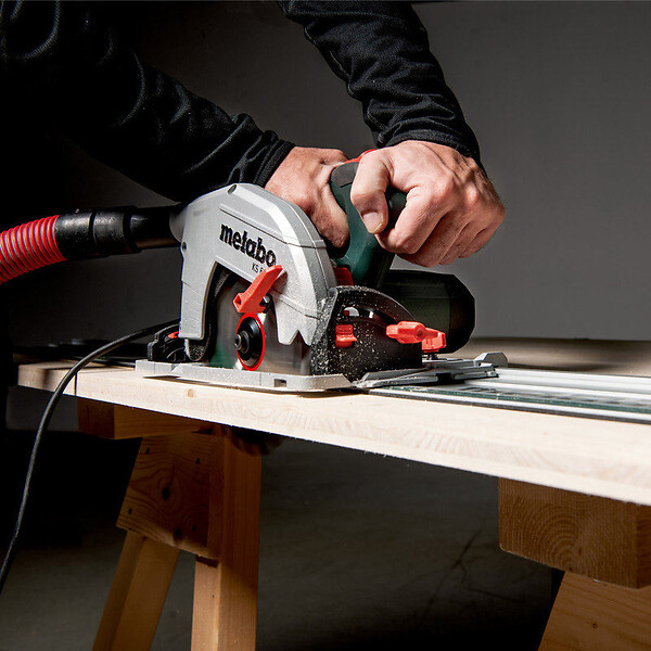 METABO - Scie circulaire portative METABO KS 66 FS - 1500W - 66mm - 190x30mm - large