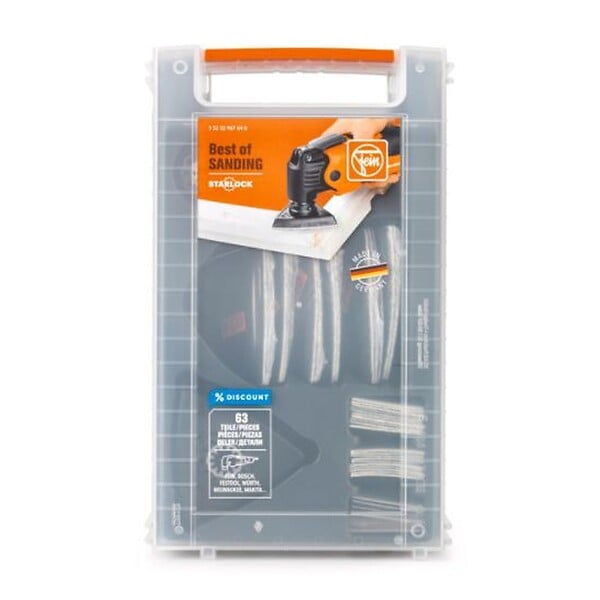 FEIN - Coffret ponçage 63 pièces Best-of STARLOCK FEIN 35222967040 - large