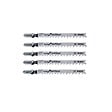 BOSCH - Lot de 5 lames de scie sauteuse T 144 DF BOSCH 2608634567 pour bois dur - vignette