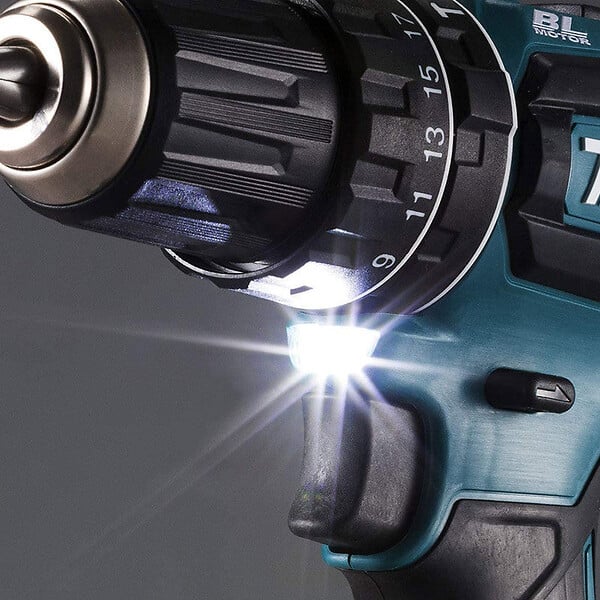MAKITA - Perceuse visseuse à percussion MAKITA DHP485ZJ 18V en coffret (vendu sans batterie) - large