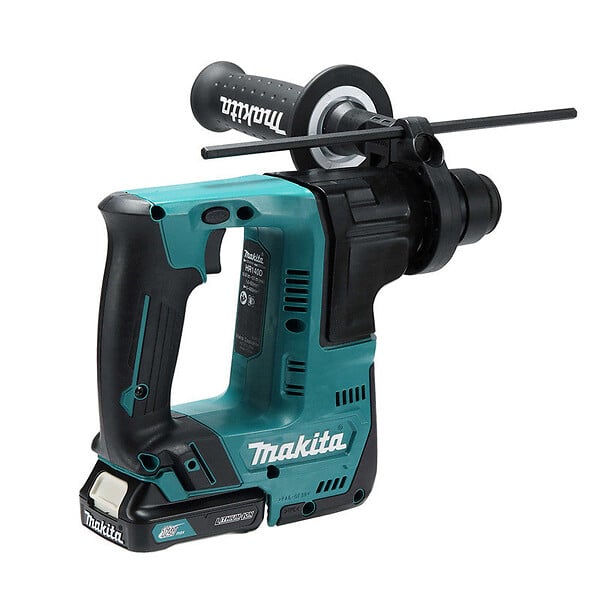 MAKITA - Perforateur SDS Plus 12 V CXT MAKITA HR140DSMJ Li-Ion 4 Ah 14 mm - large
