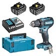 MAKITA - Perceuse visseuse MAKITA DDF485RTJ 18V Li-Ion Ø 13mm (2x5Ah) - vignette