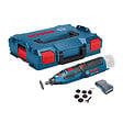BOSCH - Outil multifonction rotatif BOSCH 06019C5002  GRO 12V-35 en coffret L-boxx avec accessoires (vendu sans batterie) - vignette