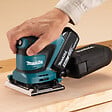 MAKITA - Ponceuse vibrante MAKITA DBO480RTJ 112 x 102 mm 18V BL1850BX2 - vignette