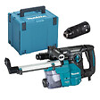 MAKITA - Perforateur-burineur SDS-Plus 1050 W 30 mm MAKITA HR3012FCWJ avec système d'aspiration - coffret Mak-Pac - vignette