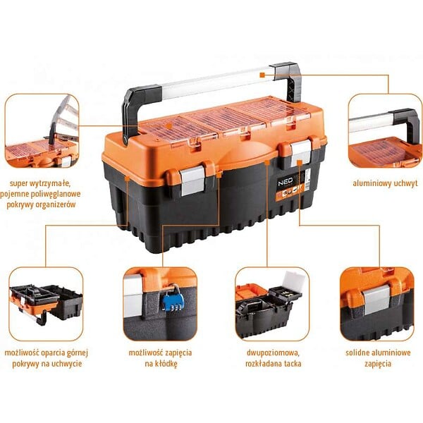 NEO TOOLS - Boite à Outils NEO TOOLS 84-105 - large