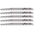 BOSCH - Lot de 5 lames de scie sabre S 1542 K BOSCH 2608650682 pour bois - vignette