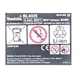 MAKITA - Batterie Li-Ion 40Vmax XGT® / 2,5 AH - BL4025 - vignette