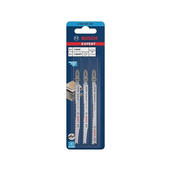 BOSCH - 3 Lames de scie sauteuse BOSCH 2608900549 - large