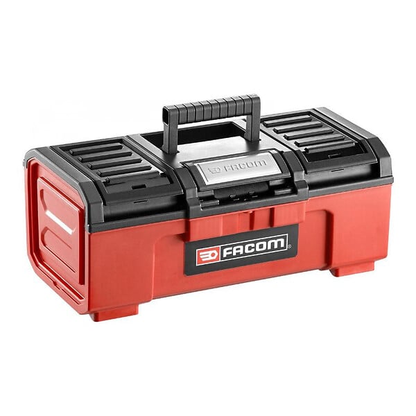 FACOM - Boîte à outils plastique 16'' FACOM BP.C16NPB - Fermeture automatique - large