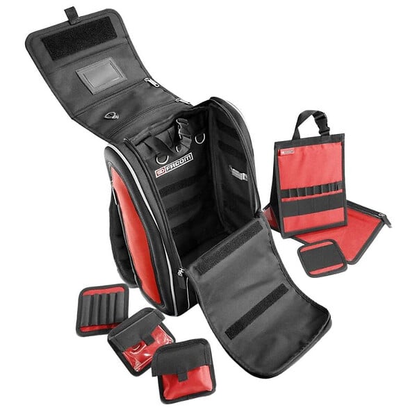 FACOM - Sac à dos compact et modulaire FACOM BS.MCBPB - noir et rouge - 30x18x48cm - large